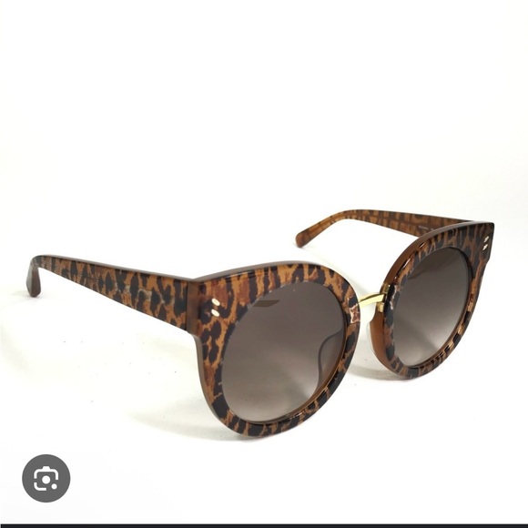 Stella McCartney Leopard Print Sunglasses - Picture 2 of 4